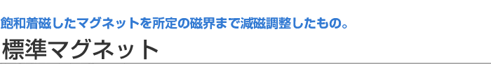 標準マグネット
